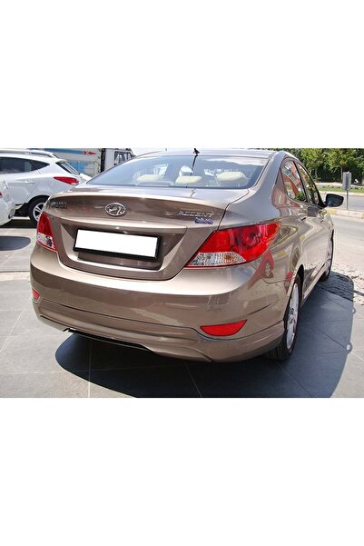 HasAkman Hyundai Accent Blue Arka Ek Mat Siyah Çıkışsız 2011 Ve Üzeri Uyumlu