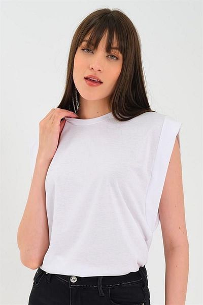 ESPİNA Basic Πλεκτό Γυναικείο T-shirt & Μπλούζα - Αμάνικο