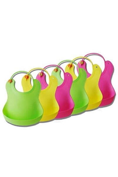 FırsatYeri Baby Food Bib with Anti-Spill Container for Babies