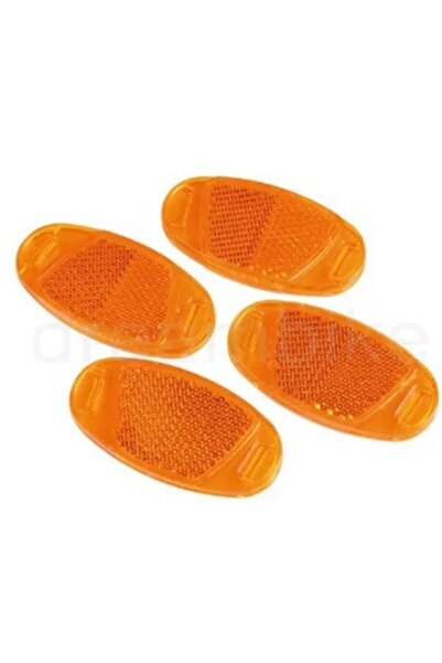 Asroya Bisiklet Jant Reflektörü 4 Adet Jant Süsü Bisiklet Aksesuarı