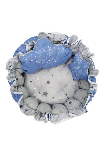 Moonstar Double Sided Cat & Dog Bed Pool Model Poplin