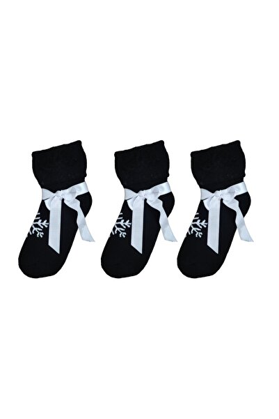 erceys 3 perechi de șosete din lână groase, pliate termic