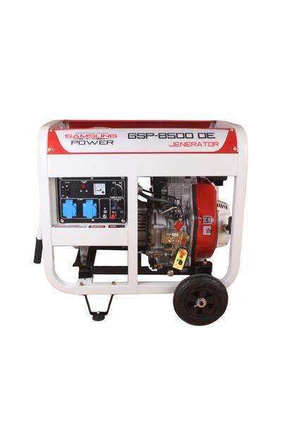Samsung Dizel Jeneratör 7.0 Kw Monofoze Açık Kasa Marşlı