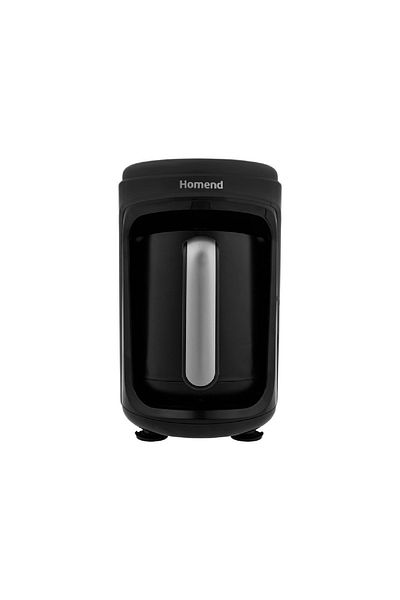 HOMEND Pottoman Milk In 1873h Turkish Coffee Machine with Milk Black Metal