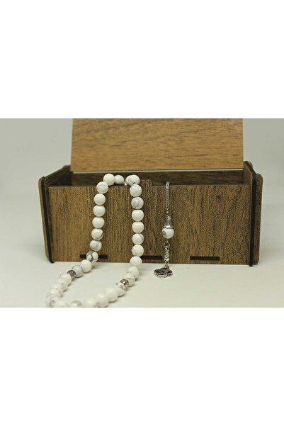 Yasamtohumu Хавліт камінь четка 8 мм в дерев'яній коробці