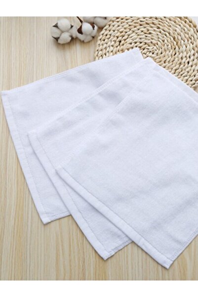 MEŞELİ TEKSTİL 12 Pieces Multi-Purpose Kitchen Hand Drying Dust Cloth Towels 30x30 Cm