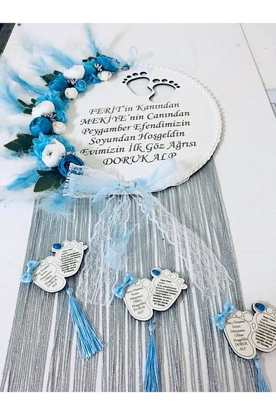 Evsay Welcome Baby Special Design Door Ornament