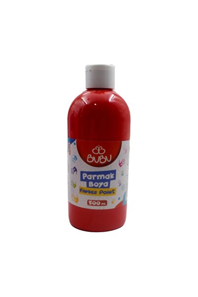 Bubu Parmak Boyası 500 Ml Kırmızı