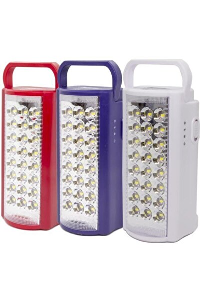 Janva 24 Ledli Şarjlı Telefon Şarj Eden Işıldak 80 Saat Çalışma Powerbank Usb...