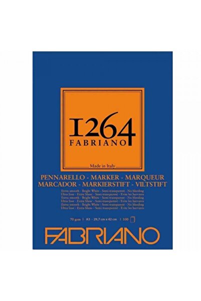 Fabriano : 1264 Markör Block : A3 (70 Gr - 100 Sheets)