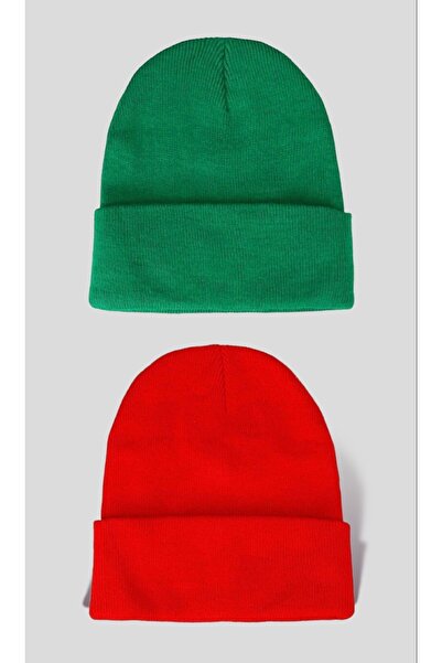 Goldmine Set Berete Basic unisex Cactus Green & Red