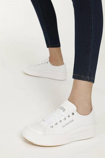 U.S. Polo Assn. White Sneakers For kids