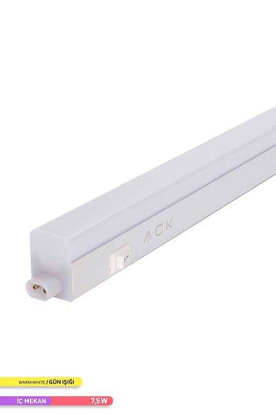 ACK 7.5w Mercury Led Tape Fixture 3000k Daylight 543mm