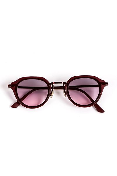 Eyesofia Bumble Burgundy Sunglasses