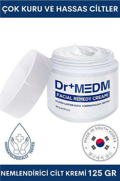 Dermal Dr Medm Facial Remedy Face Cream for Dry and Sensitive Skin 125 Gr