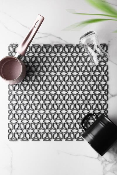 Nandy Home Lavabo Matı Gri