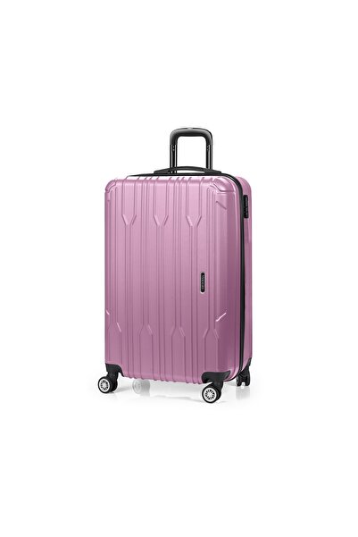 VIAGGIO Mars Unisex Gül Kurusu Kabin Boy Valiz Vıg0778