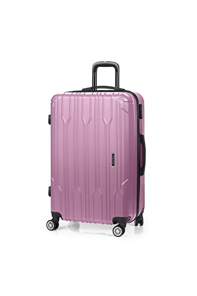 VIAGGIO Mars Unisex Gül Kurusu Büyük Boy Valiz Vıg0780