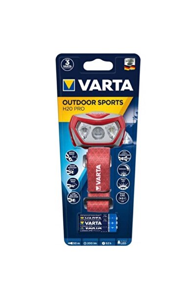 Varta 17650 Outdoor Sports H20 Pro Kafa Feneri