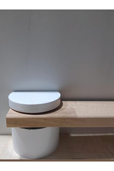 Depodeco Simple Duvar Raf Tutucu 2 Adet