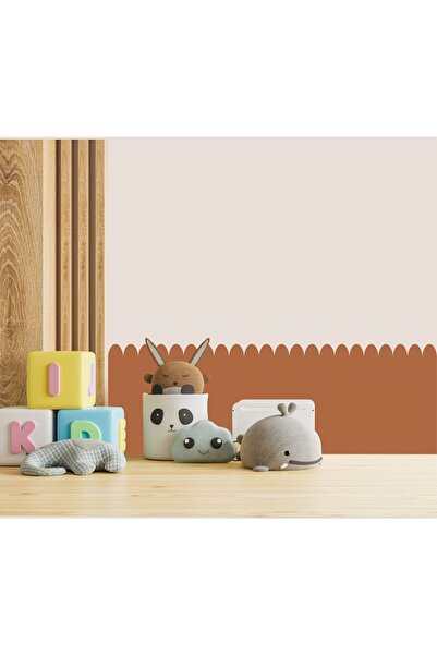 Baskı Madeni Çocuk Odası Bohem Desen Duvar Folyosu