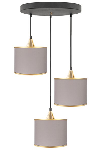 MINIMAL ETICARET VE BILGI TEKNOLOJILERI Lambent Plafonyer Kumaş Avize