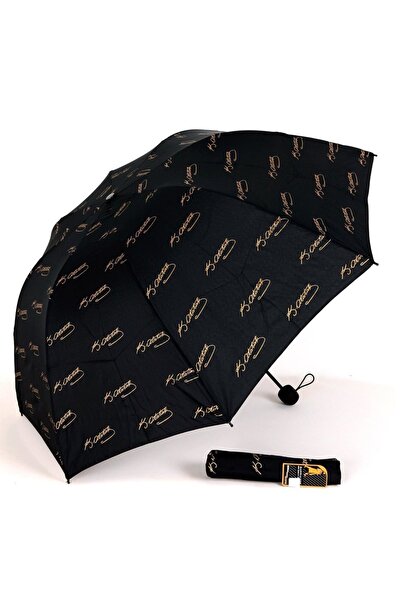 Herşey Nota Atatürk Imza Şemsiye Siyah