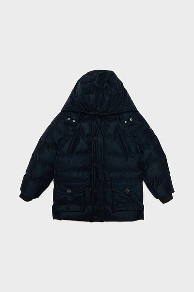 Nebbati Boy's Navy Blue Coat 22fw0nb3723