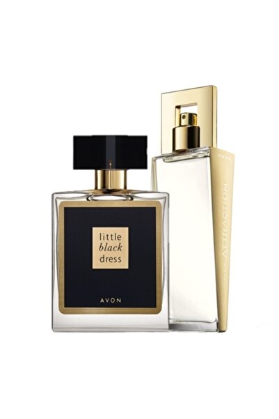 AVON Little Black Dress Kadın Parfüm Edp 50 Ml- Attraction Kadın Parfüm Edp 5...