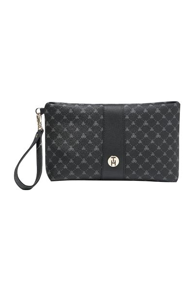 TH Women's Handbag Th-ys99-1870 Black with Logo