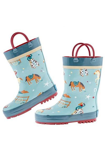 Stephen Joseph Boy's Rain Boots Cowboy