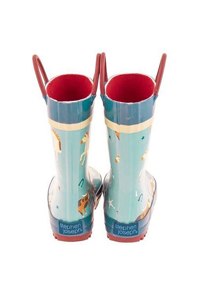 Stephen Joseph Boy's Rain Boots Cowboy