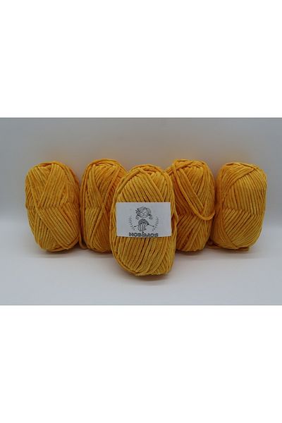 Hobimos Os-hel Velvet String 100 γραμμάρια 120 μέτρα 100% Micro Polyester String 5 τεμάχια