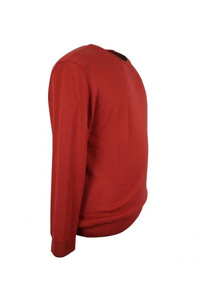 rugatchi Plus Size Crew Neck Knitwear and Creamy Sweater