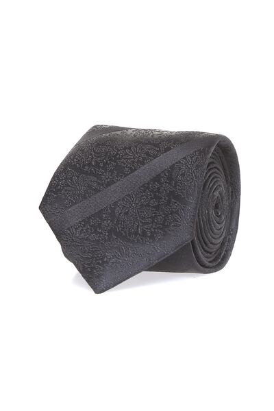 Fabrika Siyah Erkek Kravat Bgkravat05x