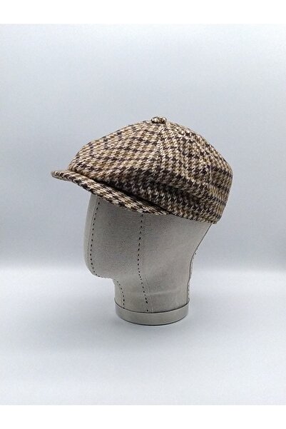 Shopiolog Erkek Baretta Kışlık Arkadan Ayarlanabilir Lastikli Kasket Şapka