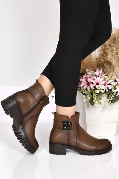 Scavia Μπότες Orthopedic Comfort από γνήσιο δέρμα