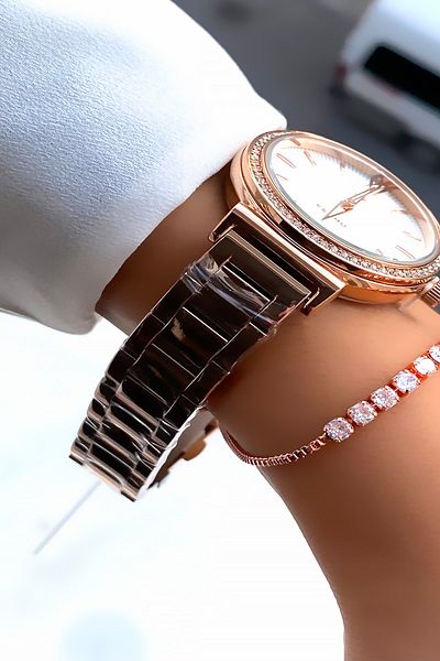 FERRO Original Steel Cord New Season Trend Women's Wristwatch Bracelet Gift
