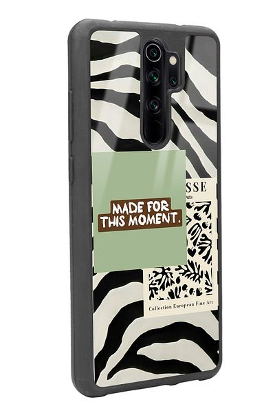 Spoyi حافظة هاتف لامعة بتصميم ماتيس أخضر لهاتف Xiaomi Redmi Note 8 Pro