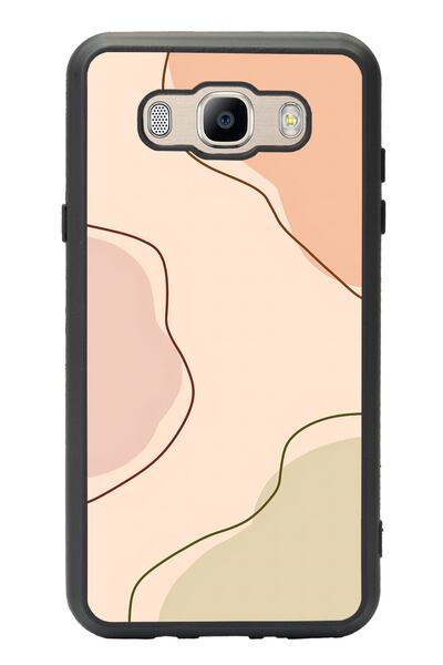 Spoyi Glossy Phone Case for Samsung J7 (2016) Nude Colors Design