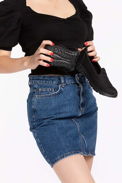 Gondol Pantofi casual cu talpă ortopedică cu memorie Negru 39 Çpç.001