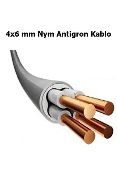 TP ELEKTRİK 4x6 Mm Nym Kablo 10 Metre
