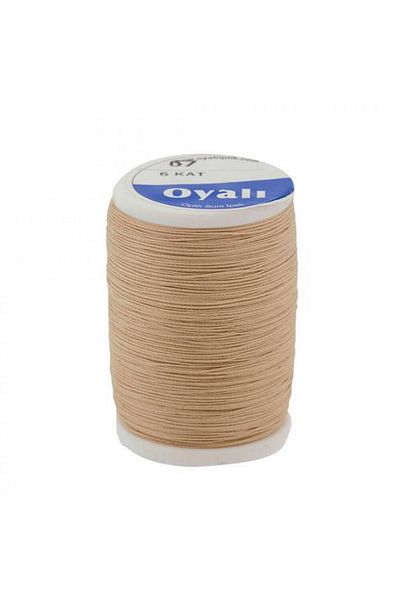 ATMACA TUHAFİYE Embroidered 6 Layers Artificial Silk Cross Stitch Etamine Hand Embroidery Rope Color No: 67