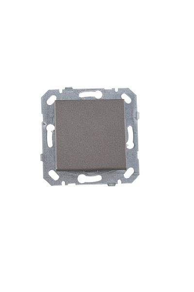 Netelsan 12 Pieces Anthracite Single Switch Frameless