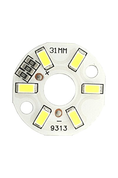 Alkatronik 5730 5v 3w 32mm Beyaz Led Modül Aluminyum Pcb 6 Led Lamba Aydınlatma