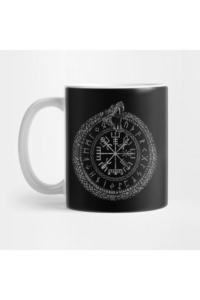 Pixxa كوب Vegvisir Ouroboros
