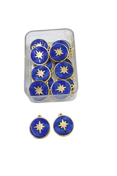 RLX BUJİTERİ Kutup Yıldızı Kolye Ucu Kararmaz Altın Kaplama-hobi Kolye Ucu