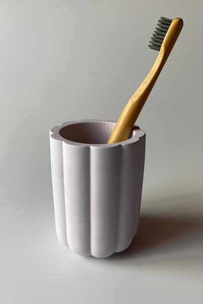 sin istanbul Θήκη οδοντόβουρτσας Radian Concrete Lilac