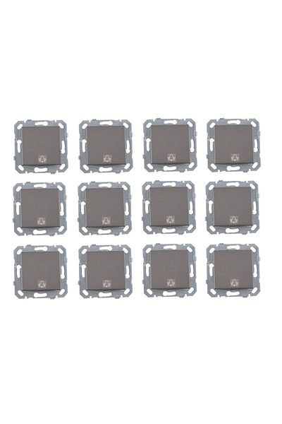 Netelsan Byobu 12 Pieces Anthracite Bell Key Frameless
