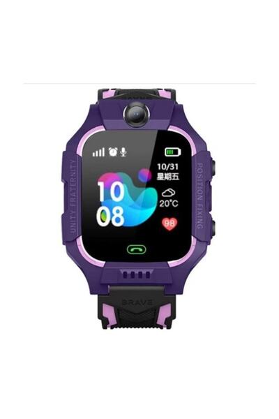 walberg Akıllı Çocuk Saati Sim Kartlı Gprs Konum Özellikli - Mor